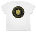 MEGA CITY ONE JUSTICE DEPT LOGO III T-SHIRT - Judge Comic Dredd Department Eagle