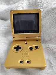 Nintendo Game Boy Advance Gold Handheld-Spielkonsole