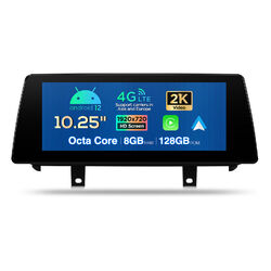 XTRONS 10,25" Android 14 Autoradio 8Core GPS Navi BT 5.1 DSP für BMW F15 F16 NBT