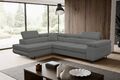 Ecksofa mit Schlaffunktion und Bettkasten, L-Form Eckcouch - Links Jerry