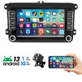 7" Autoradio Android 13 GPS Navi 32GB für VW GOLF 5 6 Passat Touran Tiguan EOS