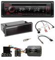 Kenwood Lenkrad CD USB Bluetooth DAB Autoradio für Seat Ibiza 2002-2008 Lenkrads