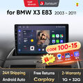 "Black Friday" Für BMW X3 E83 2004 -2012 Carplay Android 13 Autoradio 64G Navi