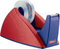 tesa FILM Easy Cut Tischabroller rot/blau, max 33m x 19mm Abroller 57421-00000