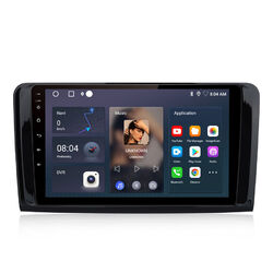 9'Android 12 Autoradio GPS NAVI 4G Carplay Für Mercedes Benz ML Class W164 6+128