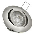 4er Set LED Einbaustrahler GU10 230V Decken Einbau Leuchten Spot 5W Einbauspots