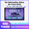 Android 13 Autoradio GPS Navi WIFI DAB+ Für Mercedes Benz W164 GL320 ML350 X164