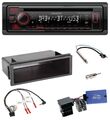 Kenwood MP3 CD USB Bluetooth DAB Autoradio für Seat Ibiza 2002-2008 Lenkradstg.