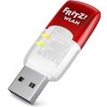 AVM FRITZ!WLAN Stick AC 430 MU-MIMO USB-WLAN-Adapter weiß/rot Stick 433 MBit/s