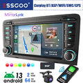 7''Android 13 Für Audi A3 S3 RS3 8P 8V 32G Autoradio GPS Carplay Navi DAB KAM BT