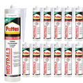 Pattex Fusion Neutralsilikon 12 x 280ml transparent alle Materialien von Henkel