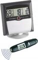 J3 TFA Dostmann Klima Control Set Digitales Thermo-Hygrometer 95.2008