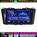 9"Android 12 Autoradio Carplay BT DAB GPS SAT Navi Stereo For Mazda 5 2010-2015