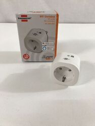 brennenstuhl Connect 13A 3000W Wi-Fi Steckdose - Weiß (1294850)