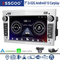 Dvr 32G Carplay Autoradio Android 13 GPS KAM Für Opel Zafira B Corsa C D Astra H