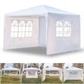 Faltpavillon 3x3m Pavillon Klappzelt Zelt Gartenzelt Popup Wasserdicht Partyzelt