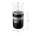 UFI Ölfilter 23.459.00 Anschraubfilter 3/4-16 UNF für VW PASSAT B5 3B2 Variant