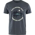 Fjällräven Forest Mirror Tshirt men Navy Freizeitshirt