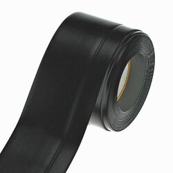 Weich-Sockelleiste Knickwinkel selbstklebend PVC 45x15mm Rolle 5m schwarz