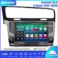 9" Android 10 Autoradio DAB+ GPS 8-Kern SWC+Wifi Navi OBD DTV Für VW Golf 7 VII