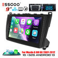 9 Zoll 32G Android 13 Carplay Autoradio GPS Navigation Für Mazda 6 GH GG 07-2012