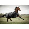 CATAGO Outdoordecke Justin für Pferde, 300g - schwarz - 135 cm Pferdedecke Decke