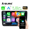 4+64GB Android 12 Autoradio Carplay Navi GPS für VW Golf 5 6 Polo Passat Touran