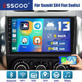 Für Suzuki SX4 Fiat Sedici 64G Android13 Autoradio GPS Nav CarPlay Android Auto