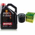 MOTUL 5 L 5W-30 MOTOR-ÖL+MANN-FILTER für Toyota Land Cruiser LJ12_ KZJ12_ TRJ12_