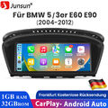 für BMW E60 E61 E90 E91 CCC GPS Navi Android 12 8Core 4G Autoradio 1+32G CarPlay