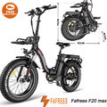 Fafrees F20 MAX 20 Zoll Faltbares Elektrofahrrad eBike 48V 22,5AH E Mountainbike