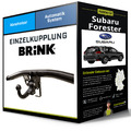 Abnehmbare Anhängerkupplung für SUBARU Forester 11.2012-03.2018 Typ SJ Brink NEU