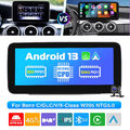 10,25" 4G Autoradio Android 13 DAB+ Für Benz C/GLC/X/V-Klasse W205 W447 Cam 128G