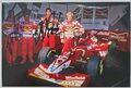 Jacques Villeneuve Damon Hill Autogramm Signiert Original Foto 10x15cm 