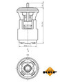 NRF Thermostat, Kühlmittel  u.a. für AUDI, MG, ROVER, SEAT, SKODA, VW