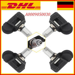 4× RDK Reifendrucksensor FÜR Mercedes W205 W212 W222 W253 W246 W176 A0009050030