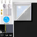 100% Thermo Rollo Klemm Verdunklungsrollo ohne Bohren Klemmrollo Fenster-rollo