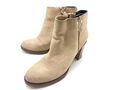 Tommy Hilfiger Damen Stiefel Stiefelette Boots Beige Gr. 37 (UK 4)