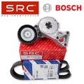 BOSCH KEILRIPPENRIEMEN RIEMENSPANNER SPANNROLLE FÜR A3 TT VW GOLF IV 4 BORA 1.6