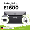 Sparpaket Anker SOLIX Solarbank E1600 Speicher + Wechselrichter HMS-1600-4T PV