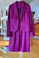 Kleid, ärmellos, mit Blazer, dunkelrot, Gr. 38, neu, von Jake*s