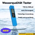 TDS, EC Meter Messgerät Digital Tester Wassertest Leitwertmessgerät 0-9990ppm.