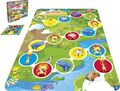 Hasbro Twister Junior Spiel, Tierisches Vergnügen, doppelseitige Matte, 2 Spiele