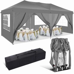 Pavillon Faltpavillon 2x2m/3x3m/3x6m Pop Up Wasserdicht Partyzelt Gartenzelt