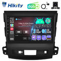 DAB+ CarPlay 2+64G Android13 Autoradio Für Mitsubishi Outlander 2 GPS Nav RDS FM