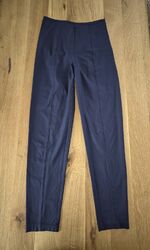 Girbaud Francois Stoffhose mit Hohem Bund * W 30 Gr.38-40 * Stretch, Marineblau