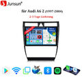 1G+32G Carplay Android13 Autoradio GPS 4G WIFI Für Audi A6 4B2 4B5 C5 1997-2005