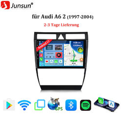 1G+32G Carplay Android13 Autoradio GPS 4G WIFI Für Audi A6 4B2 4B5 C5 1997-2005