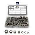 330 teiliges Set Sechskantmuttern DIN 934 Edelstahl V2A Muttern M3-M12