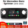 4G+64G Carplay Android 13 Autoradio Für Mercedes-Benz Sprinter 2018-2022 4G DAB+